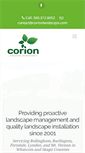 Mobile Screenshot of corionlandscape.com